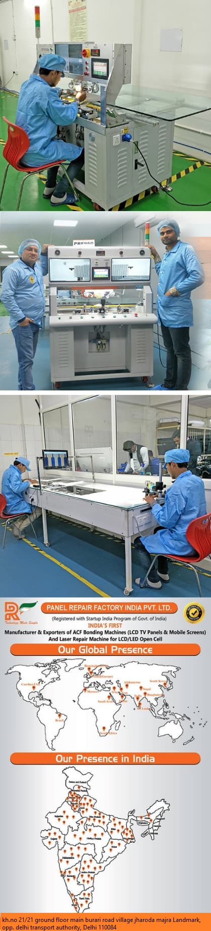 laptop lcd panel repair factory